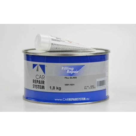 Mastic polyester fibre en pot de 1.8 kg