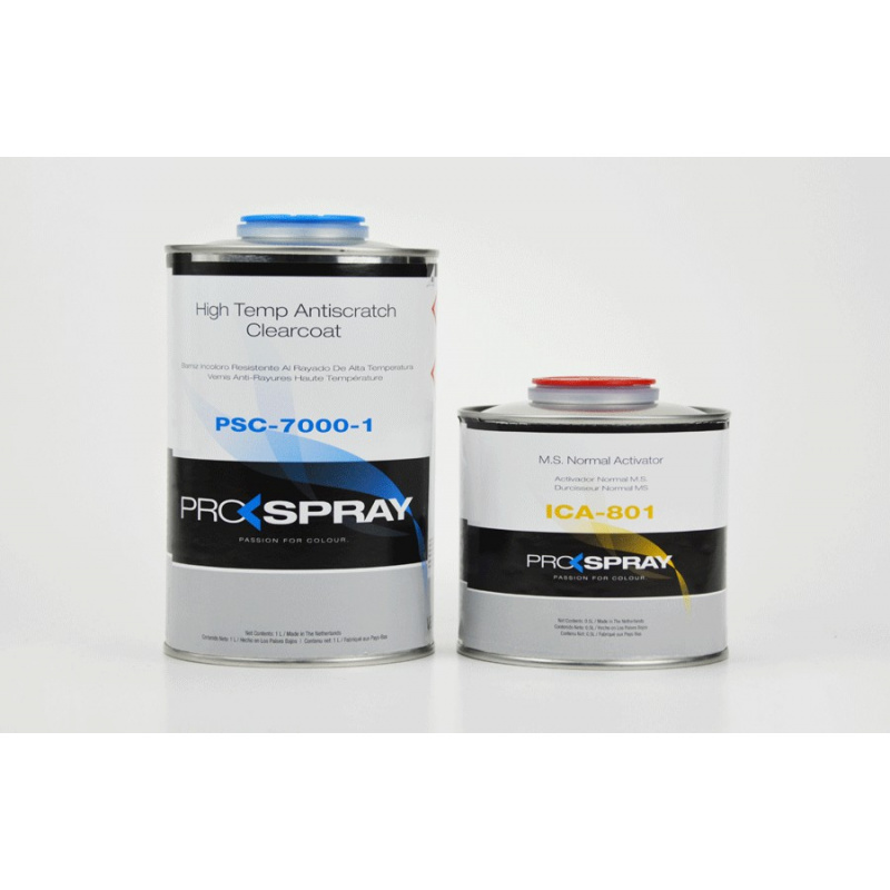 Kit de vernis avec durcisseur