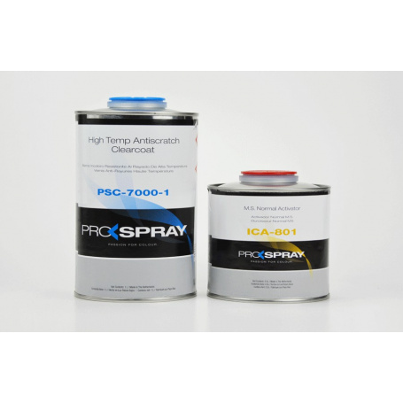 Kit de vernis avec durcisseur