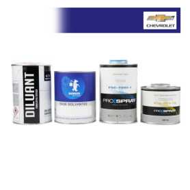 Kit Peinture Chevrolet bi-couches solvantée +  Kit Vernis