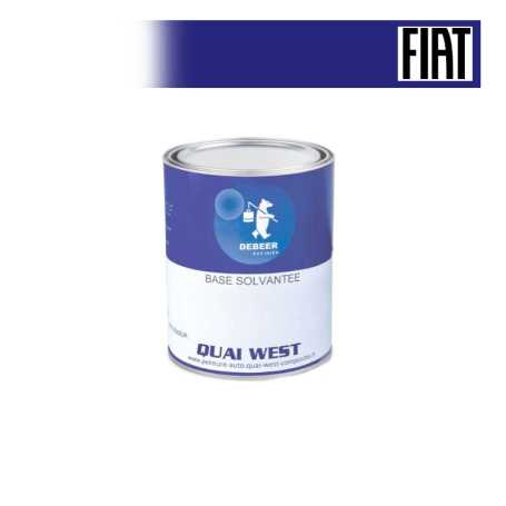 Peinture Fiat bi-couches solvantée
