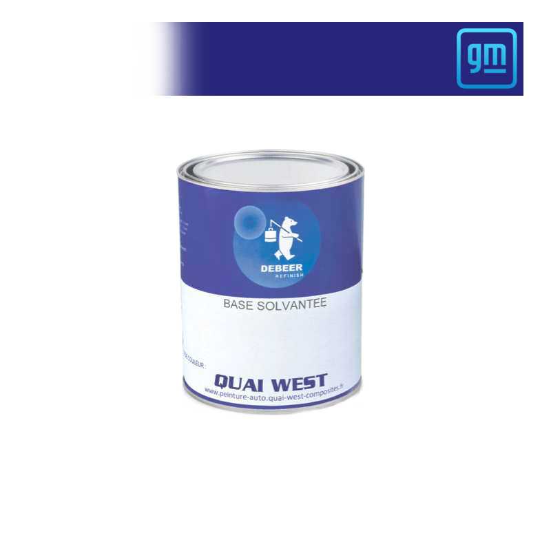 Peinture bi-couches solvantée General Motors