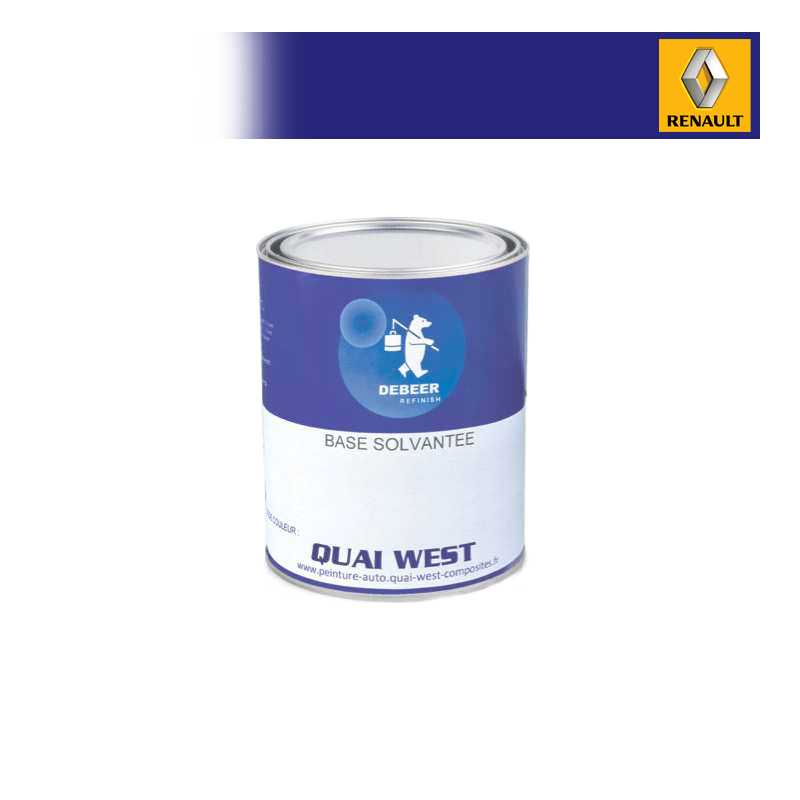 Peinture bi-couches solvantée Renault