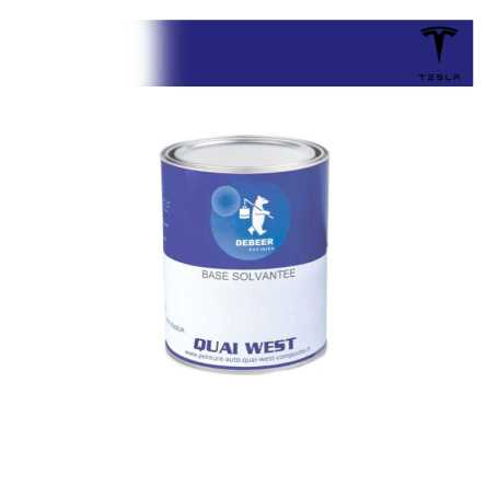 Peinture bi-couches solvantée Tesla