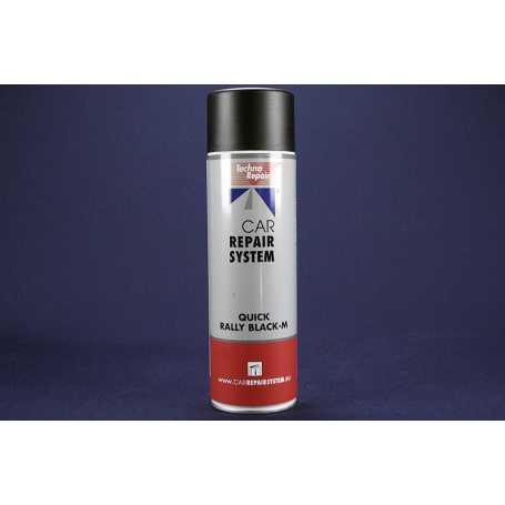 Bombe de peinture Noir brillant - satinée - mat - Quick Rally Black